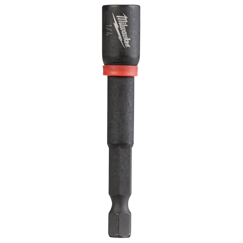 Milwaukee SHOCKWAVE 1/4 Inch x 2-9/16 Inch Magnetic Nut Driver from GME Supply